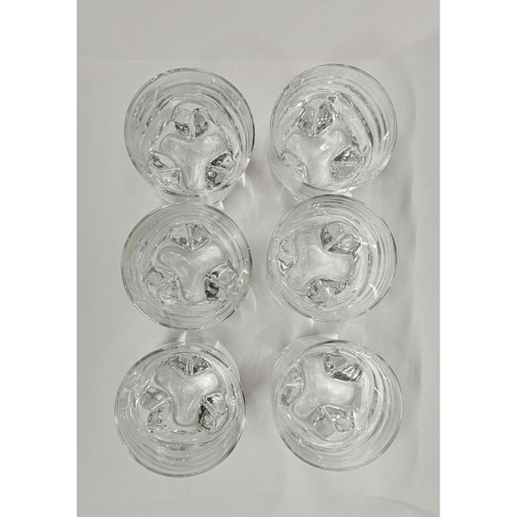 Bohemia Crystalline Crystalex Shot Glass Set of 6 Czech Republic NOS - Picture 5 of 5